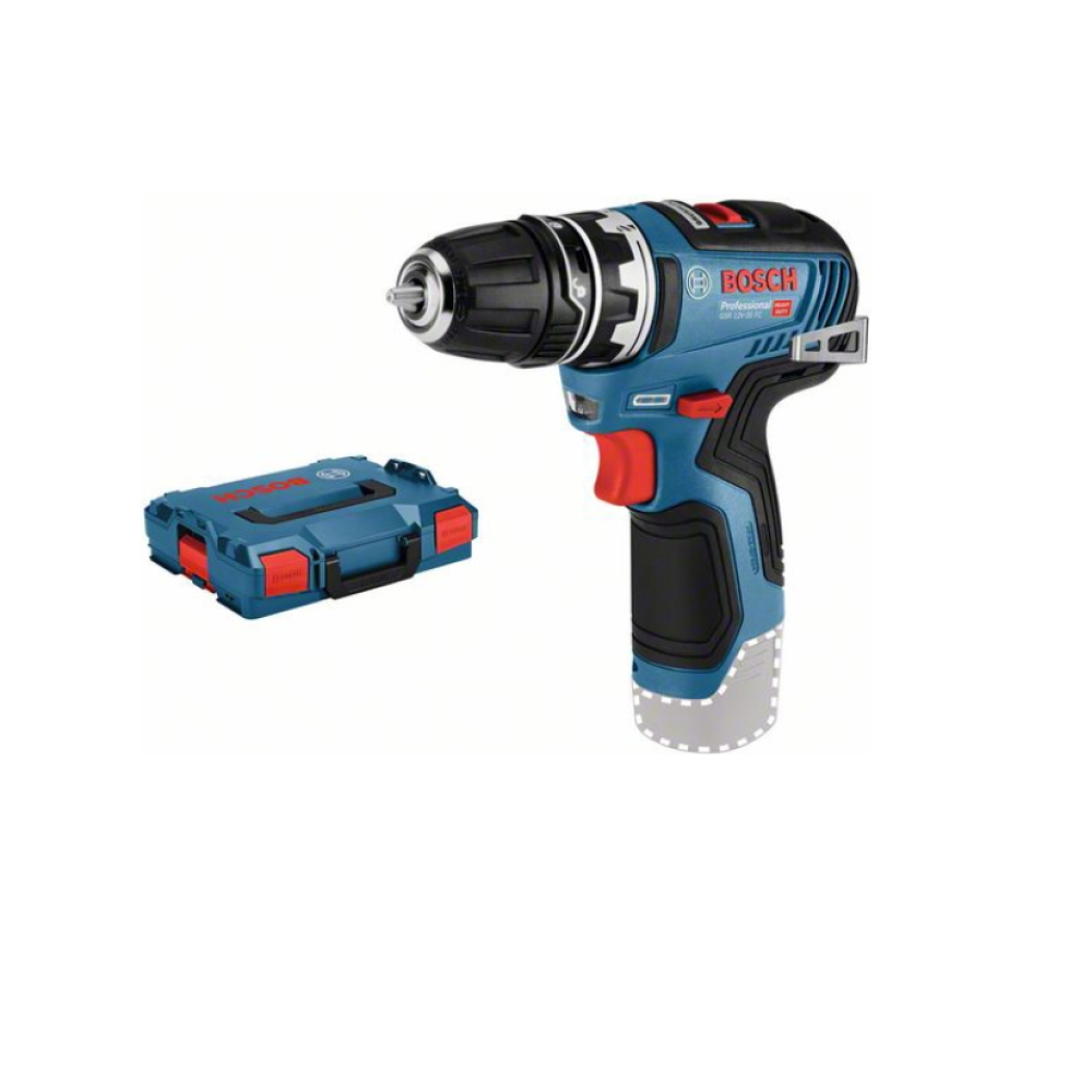 Аккумуляторная дрель-шуруповерт Bosch GSR 12V-35 FC, 12 В, 1750 об/мин, без АКБ и З/У, кейс, 06019H3002