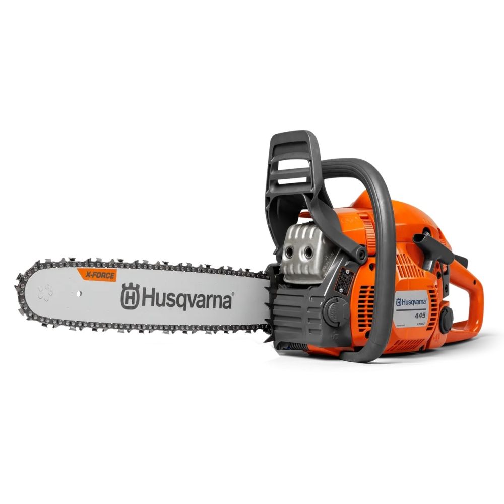 Бензопила Husqvarna 445 II, 9000 об/мин, 2.9 л.с., 38 cм, 9705587-35