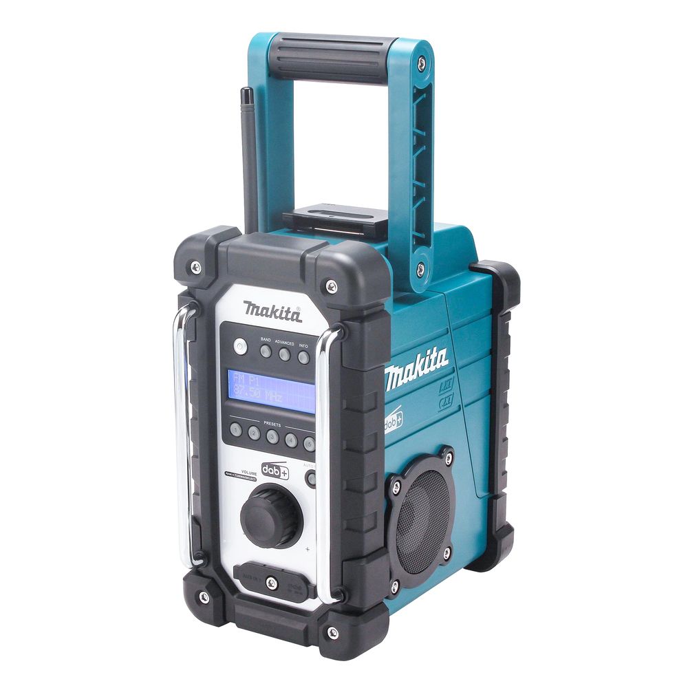 Аккумуляторный радиоприемник Makita CXT/LXT, 12В/18В, с возможностью работы от сети, без АКБ и ЗУ, DMR110N