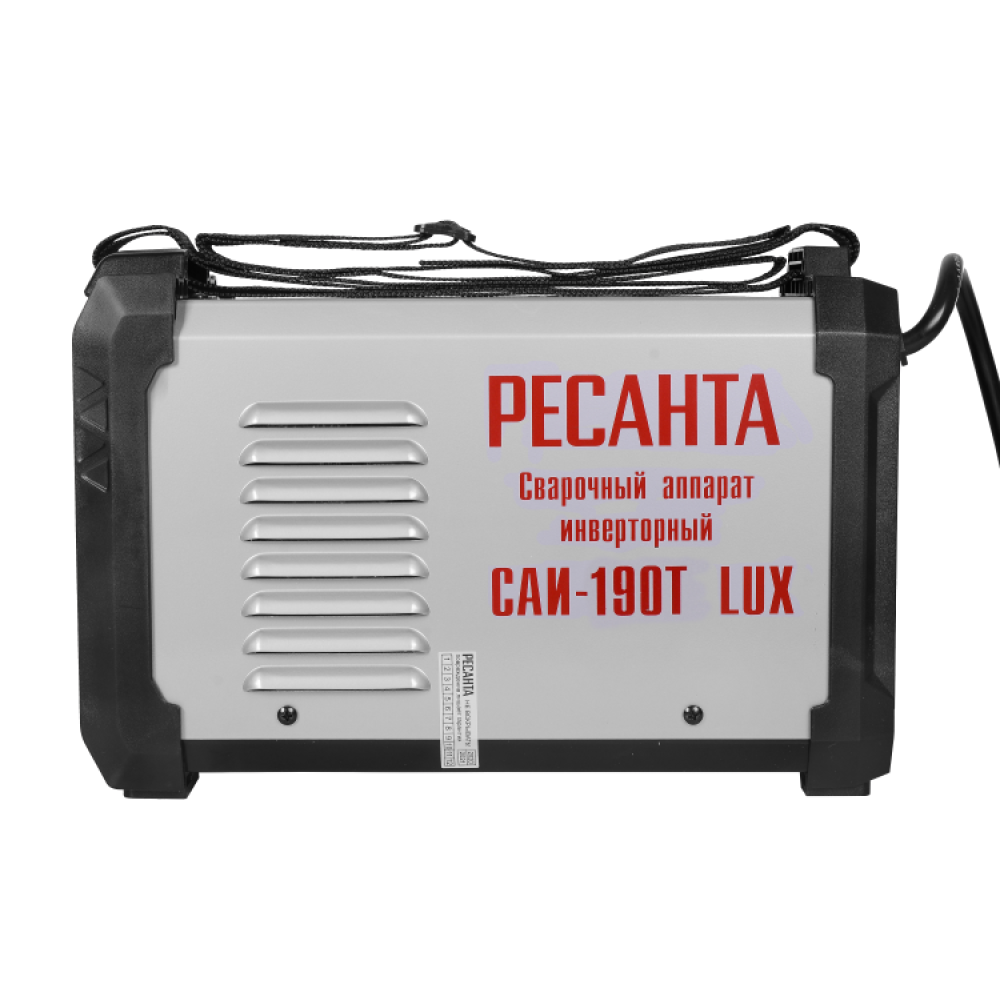 Сварочный аппарат инверторный Ресанта САИ-190T LUX, 190 А, 65/70