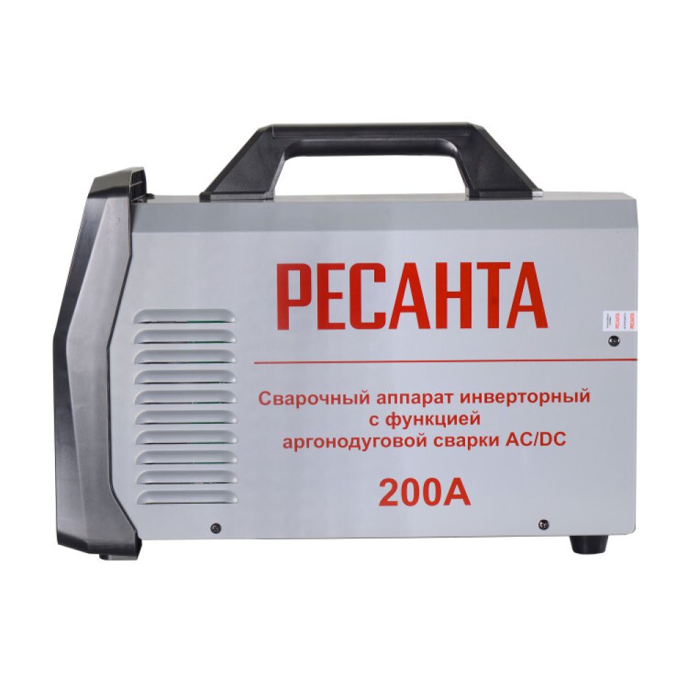 Сварочный аппарат инверторный Ресанта САИ-200АД (АС/DC), 200 А, 65/98