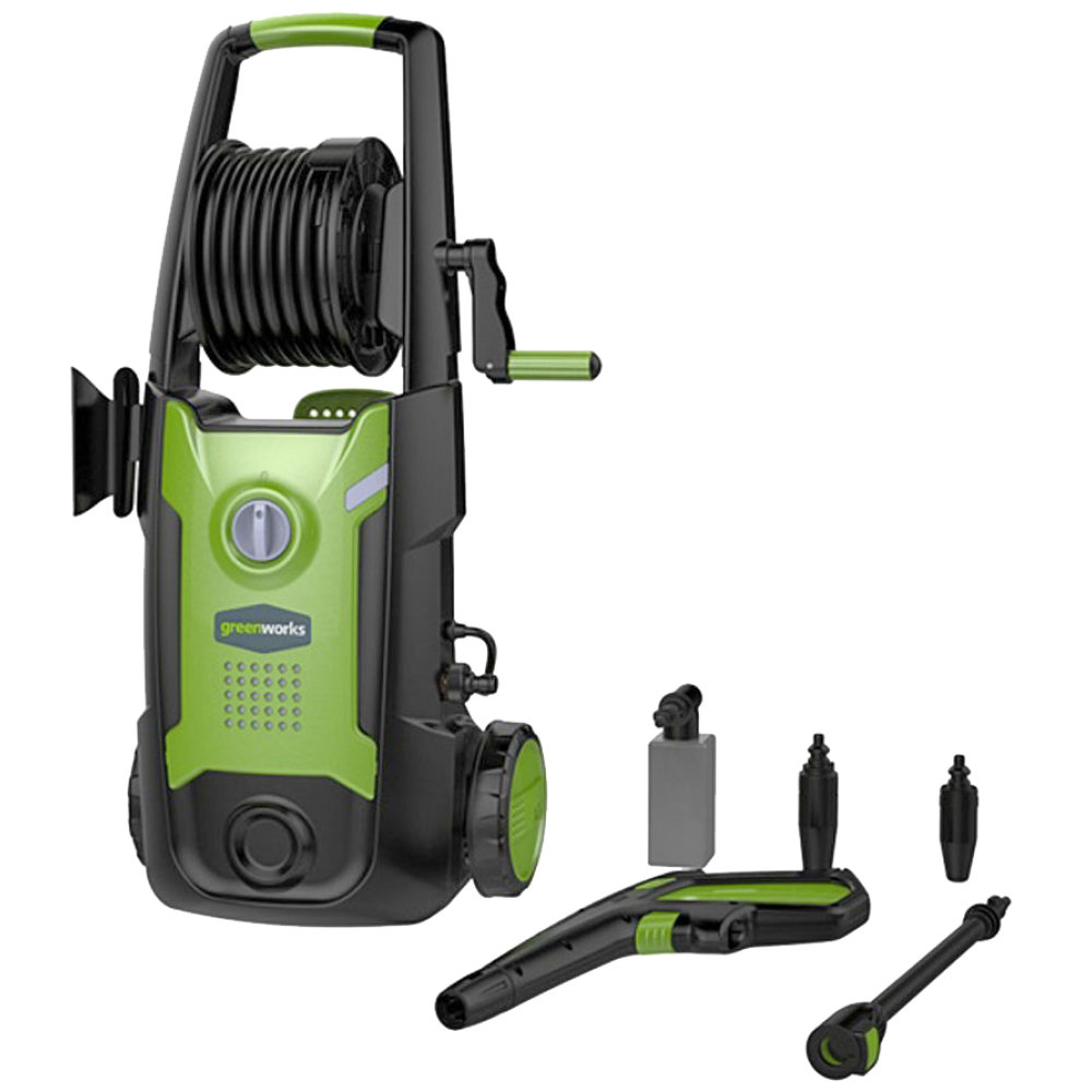 Мойка высокого давления Greenworks электрическая GPWG3, 1700 Вт, 120 бар, 5100207