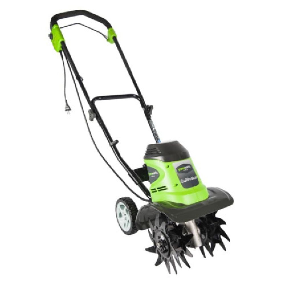 Культиватор электрический Greenworks GTL9526, 950W, 25 см, 320 об/мин, 27017