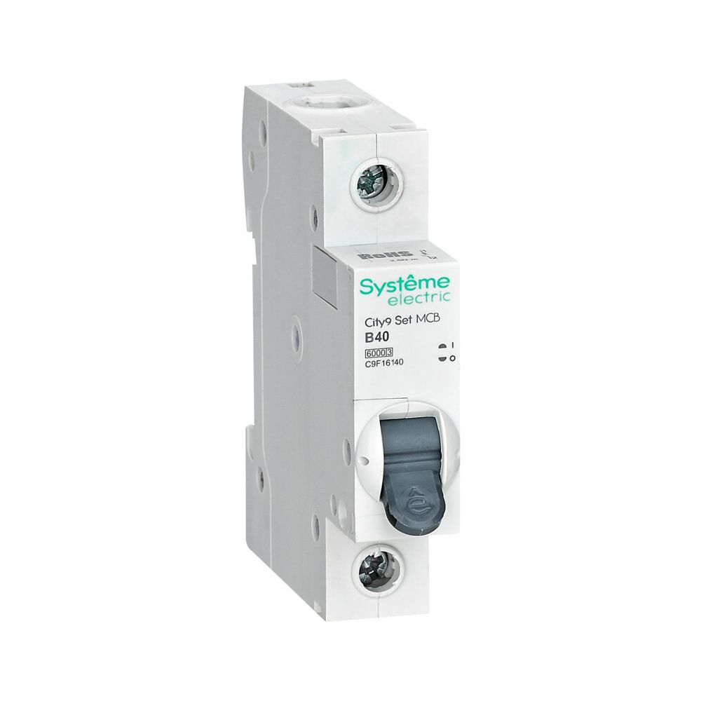 Автоматический выключатель Systeme Electric (Schneider Electric) City9 Set 1P 40 А, тип В, 6 кА, C9F16140