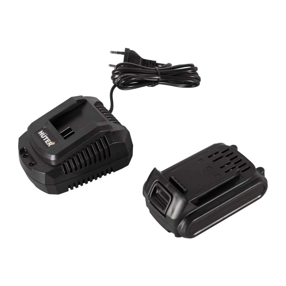 Аккумуляторный триммер-кусторез Huter GET-20H, 20 В, 1500 об/мин, с АКБ 2 Ач и ЗУ, 70/1/42