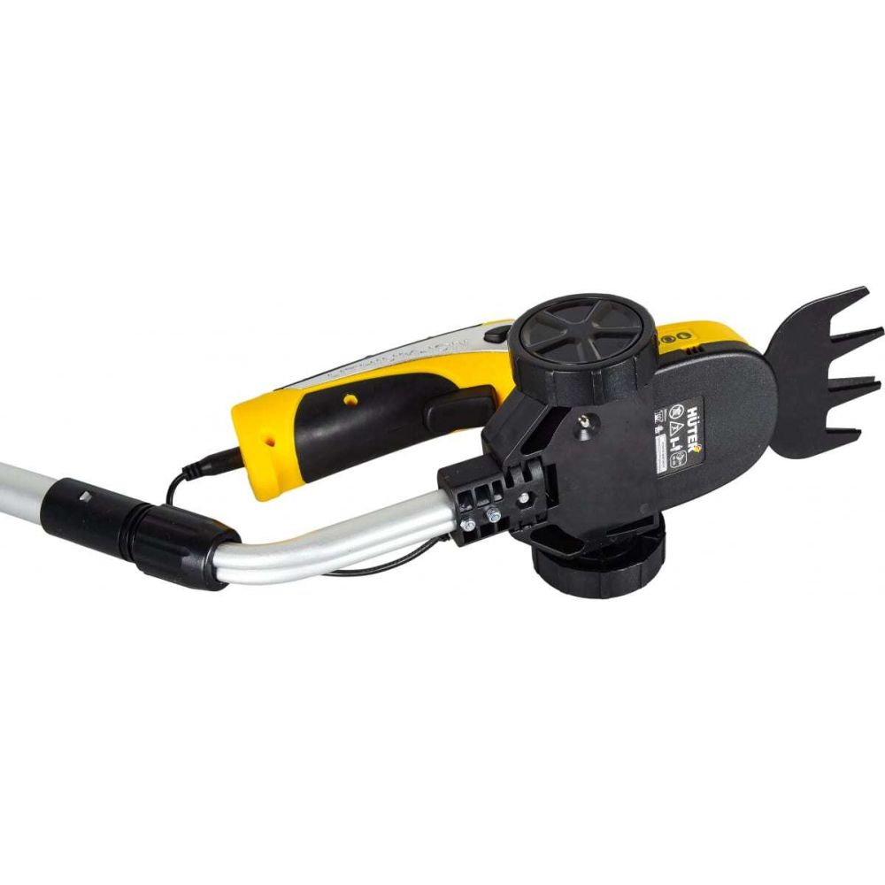 Аккумуляторный электрический триммер-кусторез Huter GET-3,6H, 3.6 В, 1100 об/мин, с АКБ 1.5 Ач и ЗУ, 70/1/29