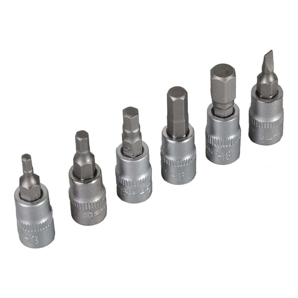 Набор инструментов Вихрь, 1/4", 29 предметов, в кейсе, 73/6/7/1