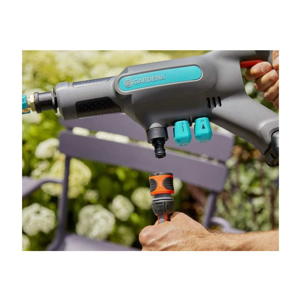 Аккумуляторная мойка высокого давления Gardena AquaClean Li-18 В, 250 л/ч, без АКБ и ЗУ, 14800-55.000.00