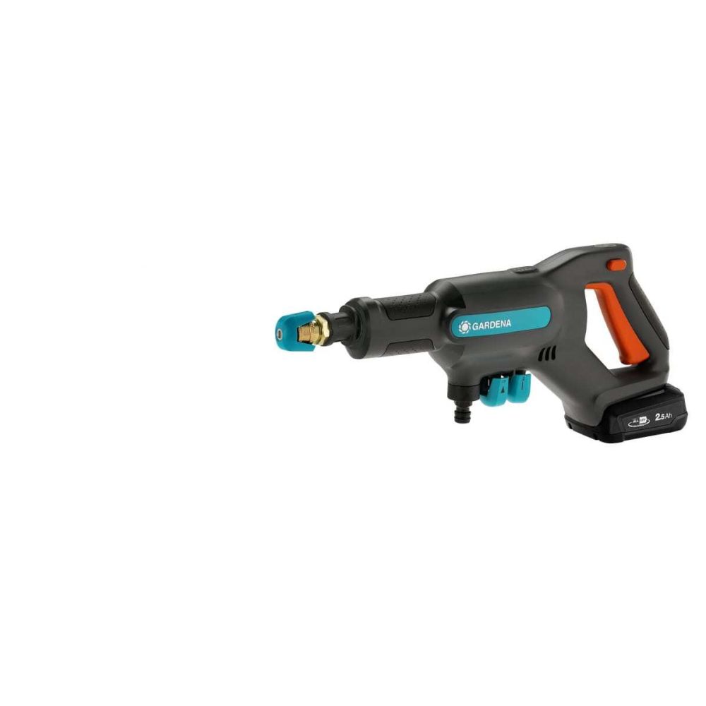 Аккумуляторная мойка высокого давления Gardena AquaClean, Li-18 В, 250 л/ч, с АКБ 2.5 Ач и ЗУ, 14800-20.000.00