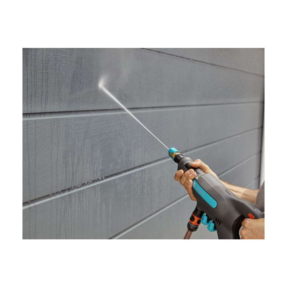 Аккумуляторная мойка высокого давления Gardena AquaClean, 24/18 В, 250 л/ч, с АКБ 2.5 Ач и ЗУ, 14800-34.000.00