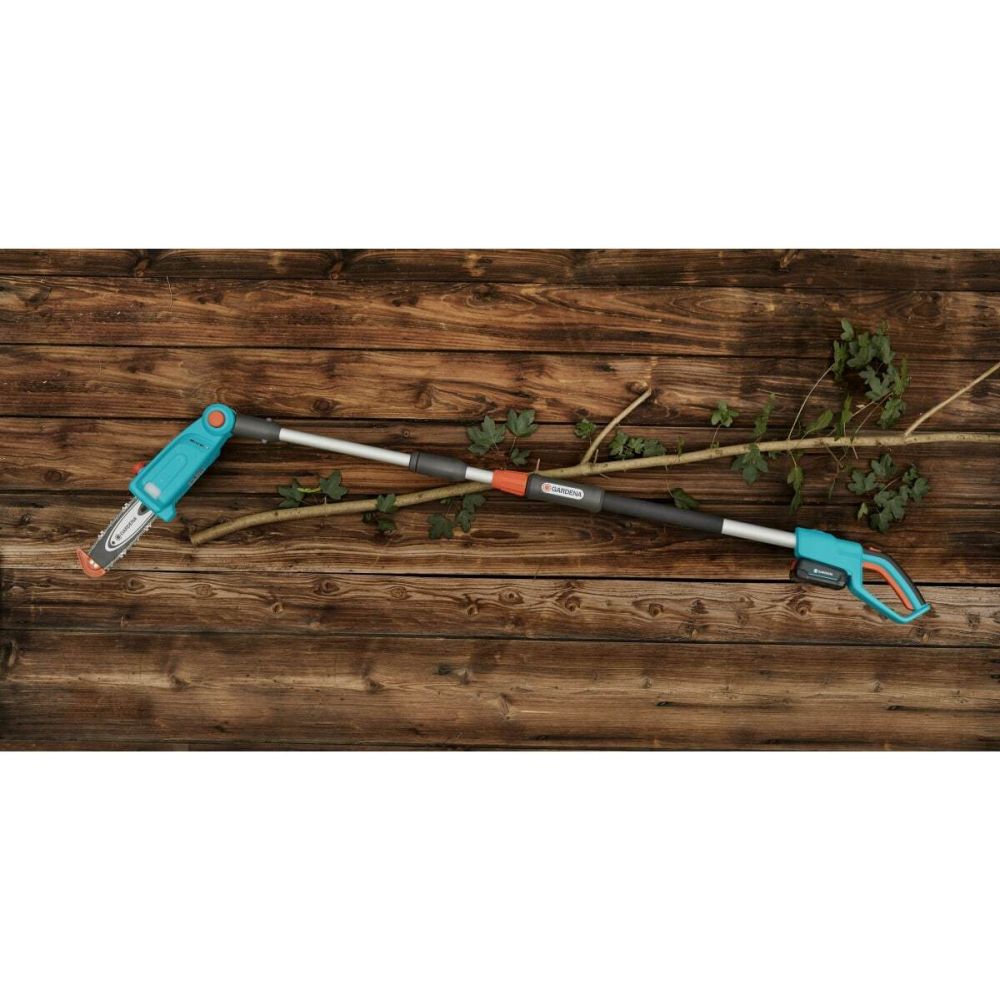 Аккумуляторные телескопические ножницы для живой изгороди Gardena, без АКБ и ЗУ, 14770-55.000.00
