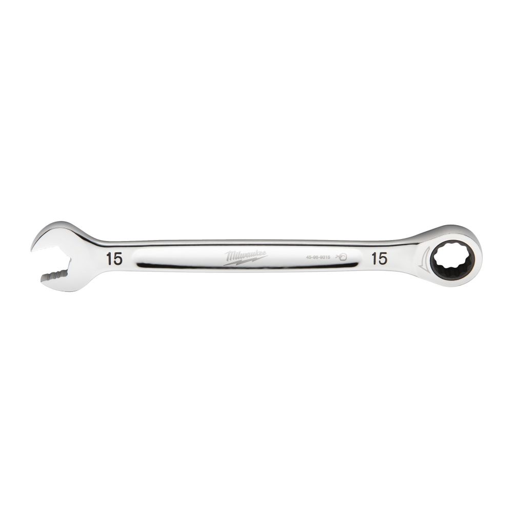 Ключ Milwaukee MAXBITE рожково-накидной с трещоткой  15 мм, 4932471508
