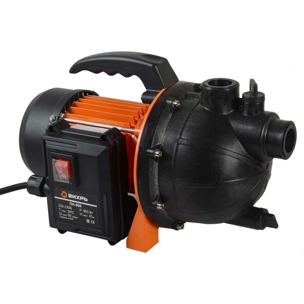 Поверхностный насос Вихрь ПН-900, 900 Вт, 68/4/2