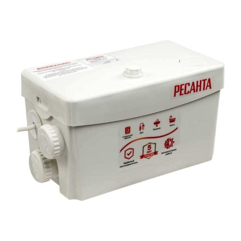 Канализационный насос РесантаКН 2D, 300 Вт, 77/9/1