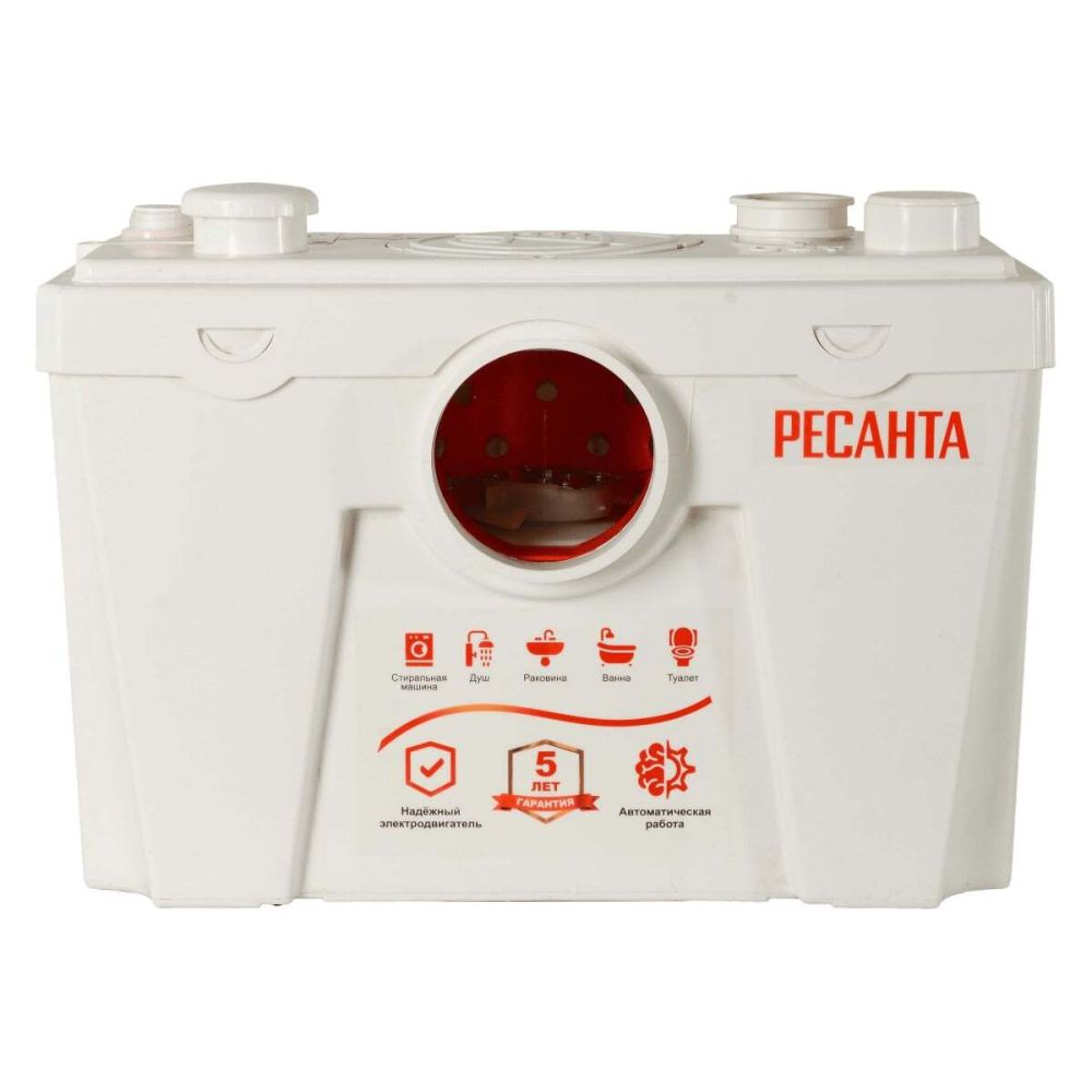 Канализационный насос Ресанта КН 3WC, 500 Вт, 77/9/2