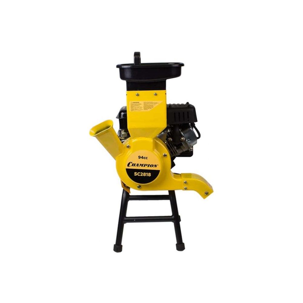 Бензиновый измельчитель-шредер Champion, 1.8 кВт, 94 см³, 2.5 л.с, SC2818