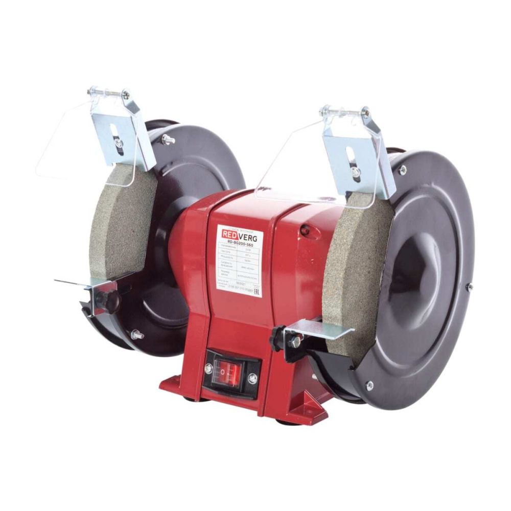 Станок заточной REDVERG, 200 мм, 2840 об/мин, RD-BG200-560