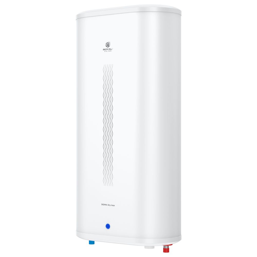 Электрический водонагреватель Royal Clima SIGMA Dry Inox, 2000 Вт, 80 л, RWH-SGD80-FS