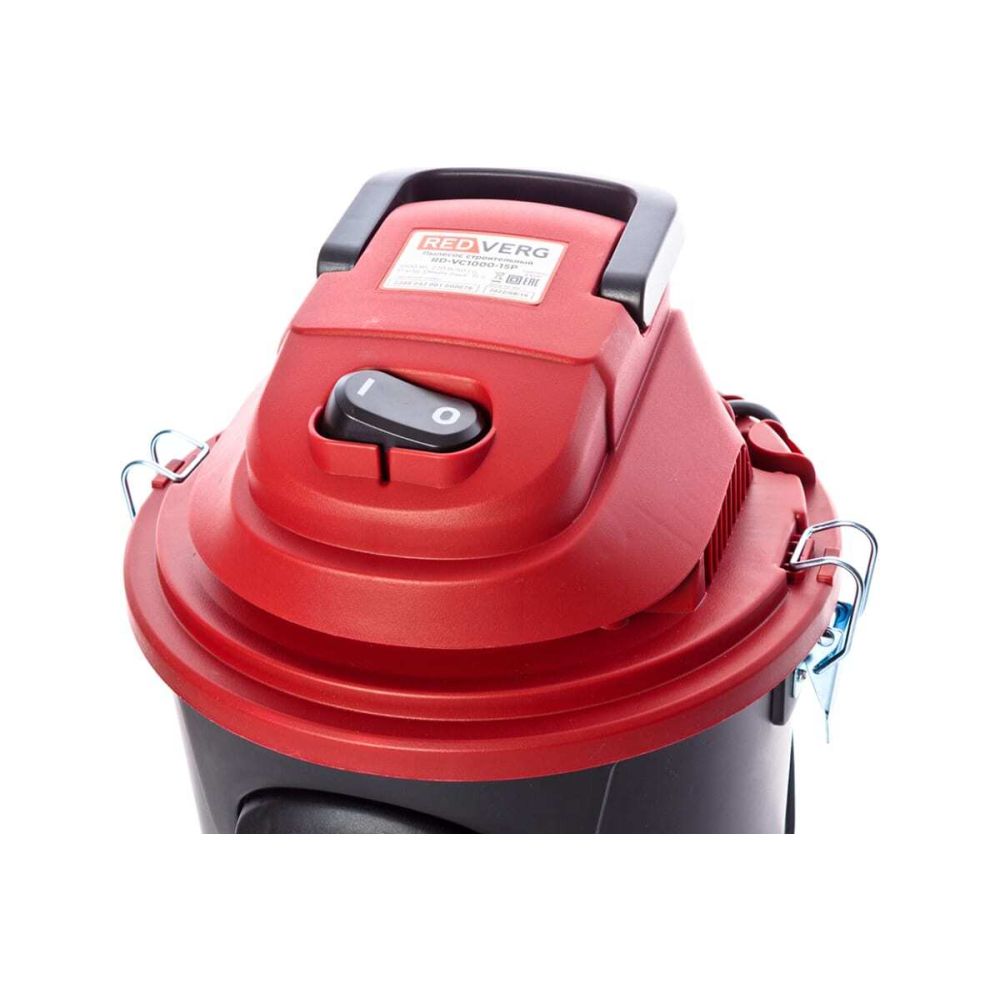 Пылесос REDVERG, 1000 Вт, 15 л, RD-VC1000-15P