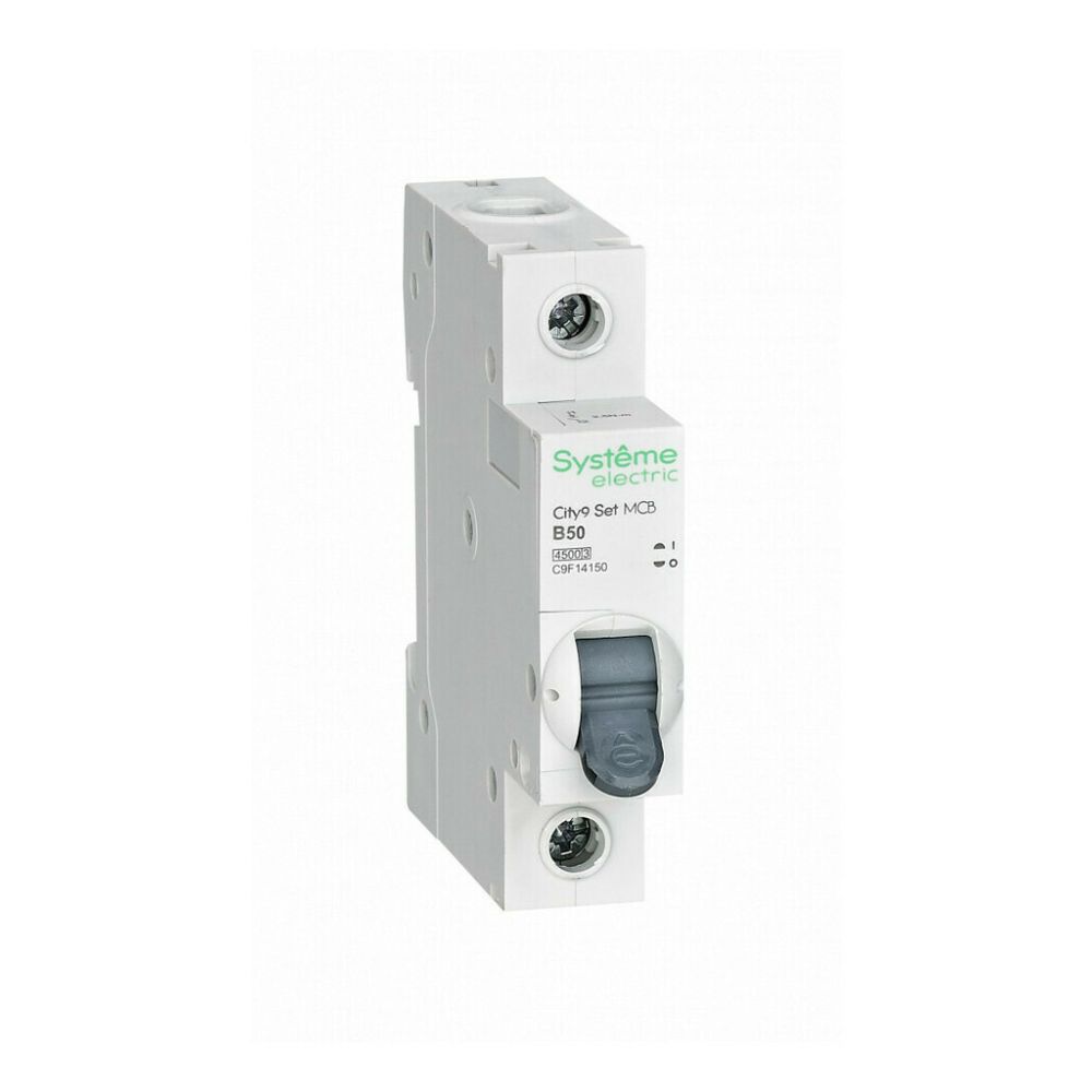 Автоматический выключатель Systeme Electric (Schneider Electric) City9 Set 1Р 50 A, тип B, 4.5 кА, C9F14150