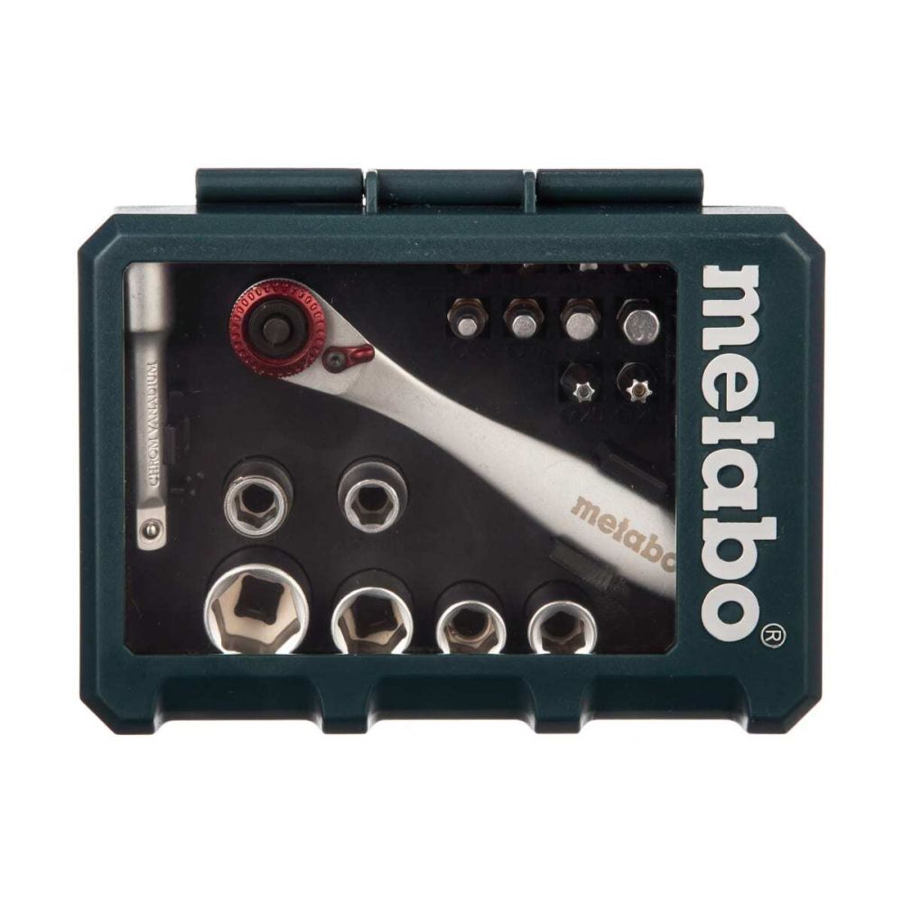 Набор бит и головок Metabo, 26 предметов, 626701000