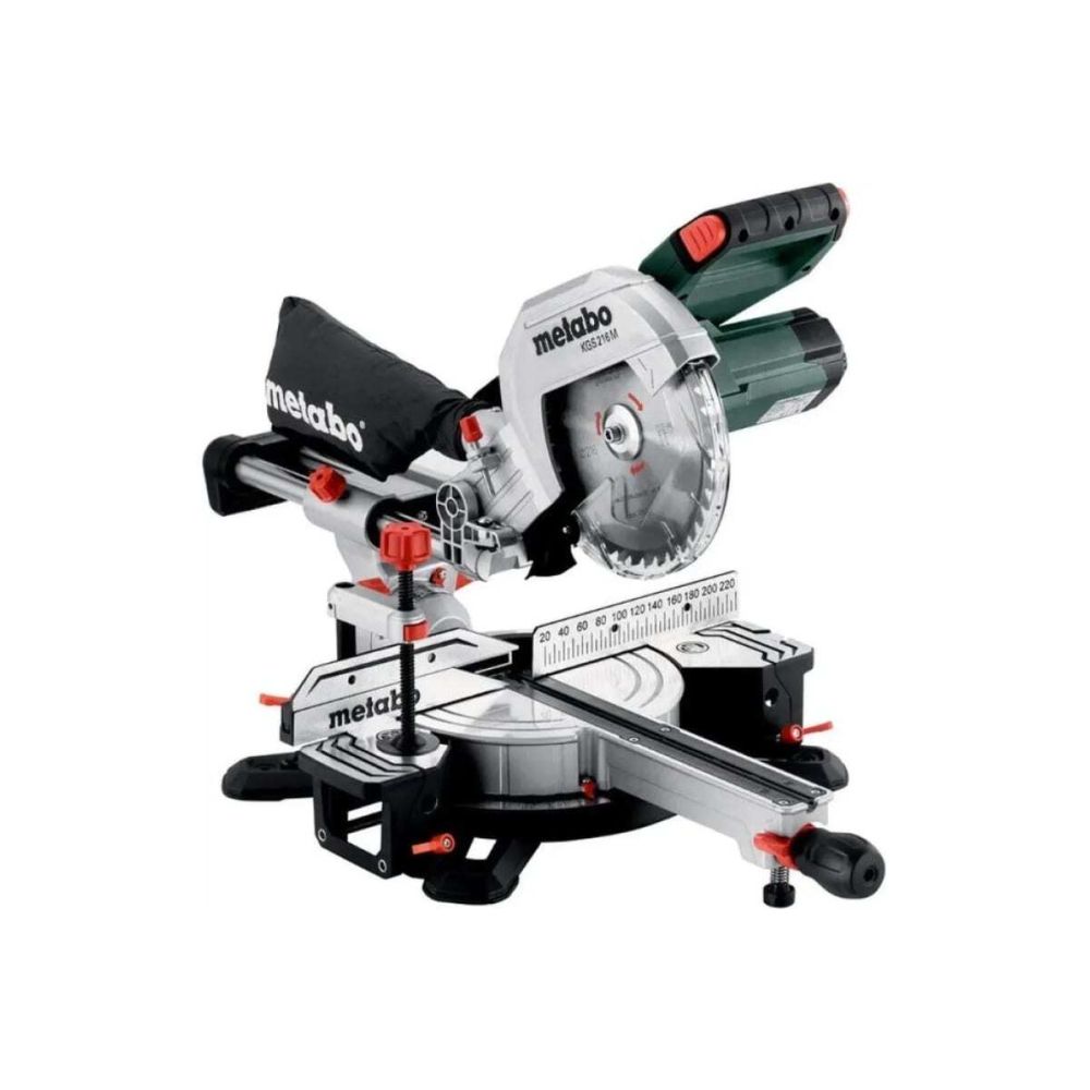 Торцовочная пила Metabo KGS 216 M, 1500 Вт, 305x70 мм, 613216000