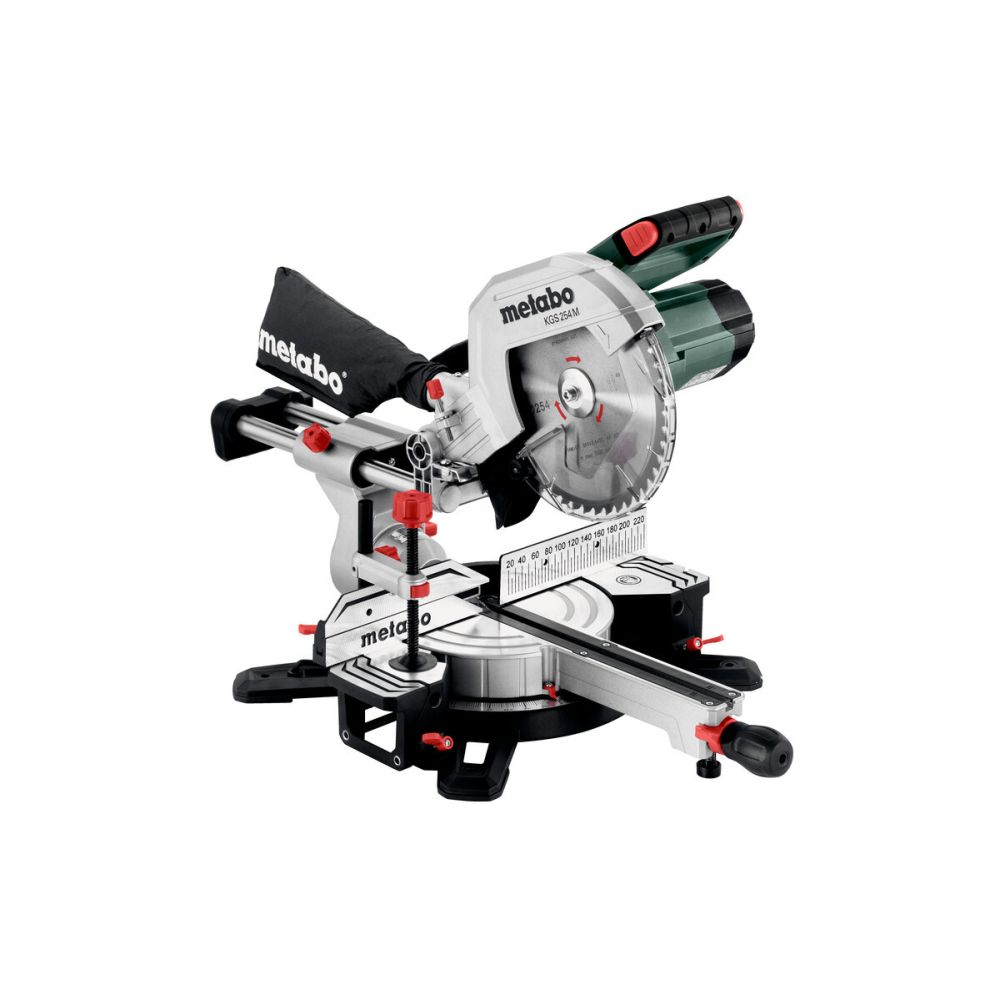 Торцовочная пила Metabo KGS 254 M, 1800 Вт + пильный диск, 613254000