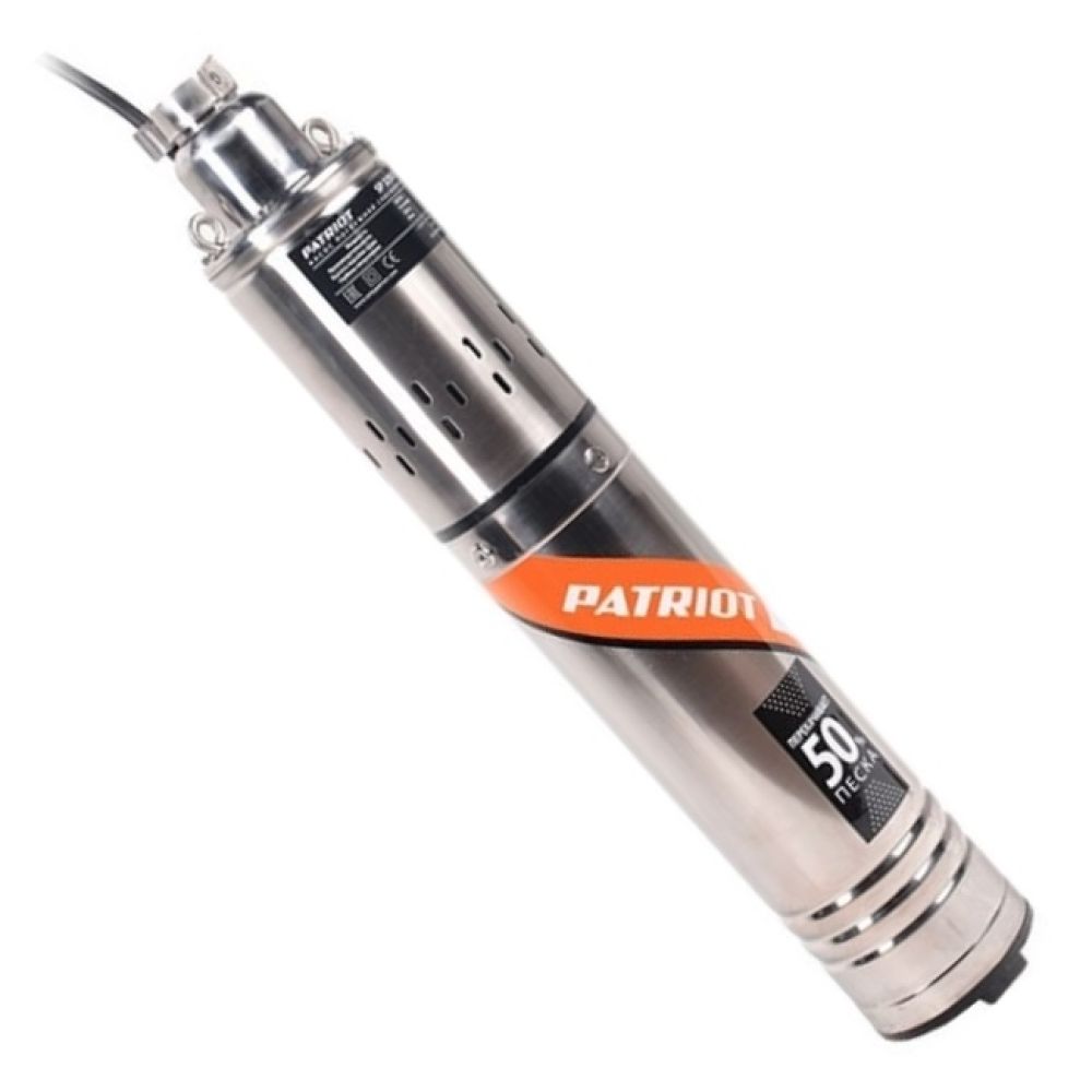 Скважинный насос Patriot SP3250 S, погружной, 750 Вт, 32 л/мин, 315302463