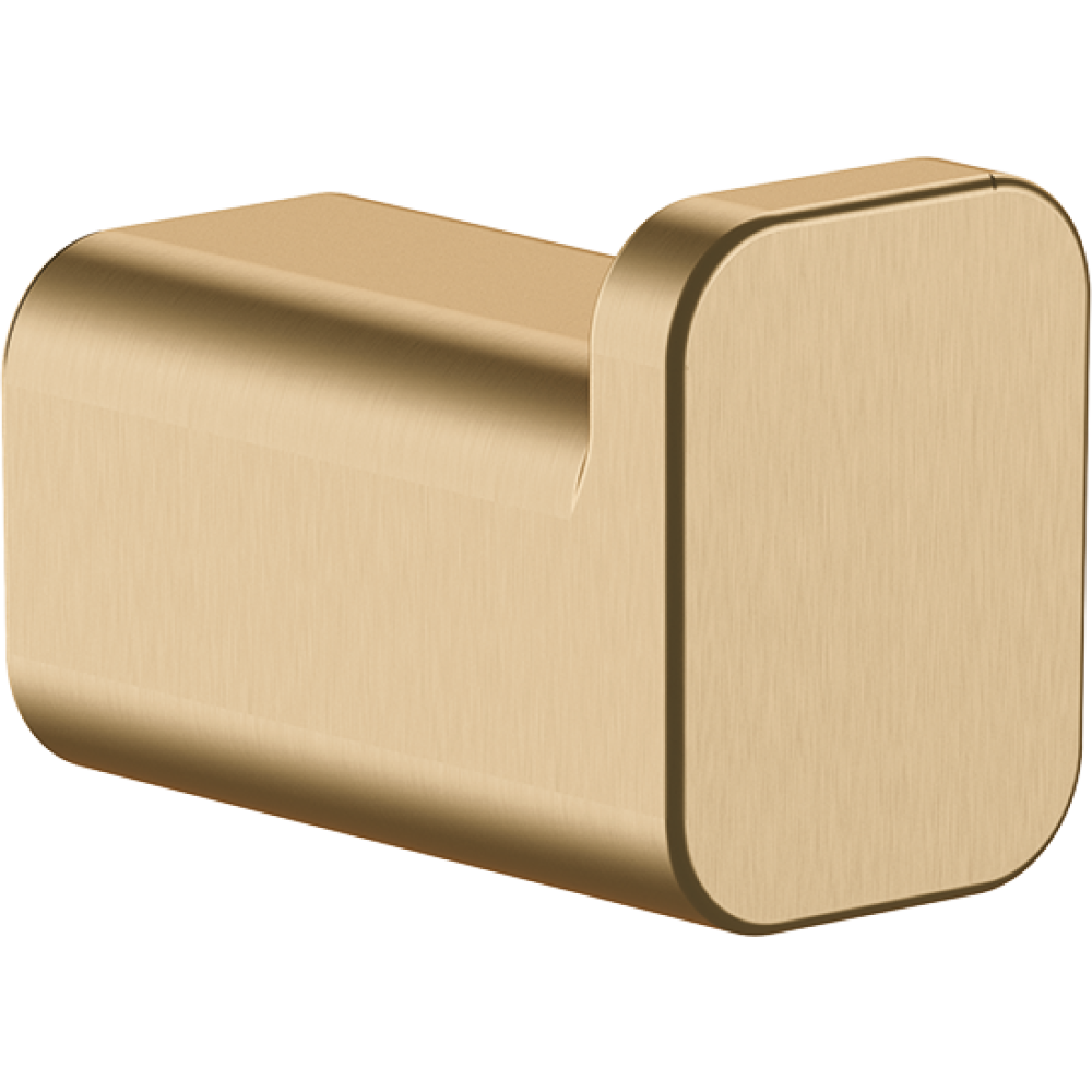 Крючок hansgrohe AddStoris 41742140, шлифованная бронза