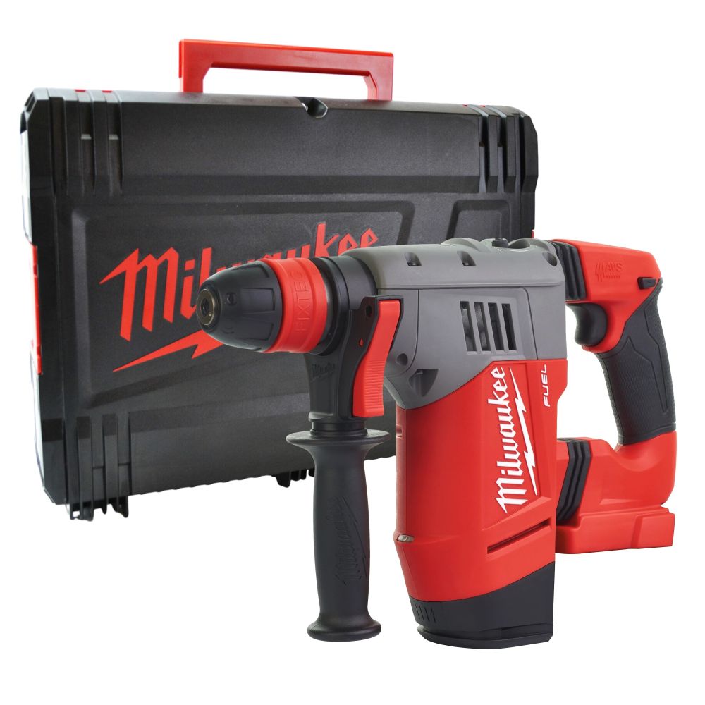 Аккумуляторный перфоратор Milwaukee M18 CHPX-0X, 18 В, 4 Дж, 5000 уд/мин, 1350 об/мин, без АКБ и ЗУ, в кейсе, 4933446830