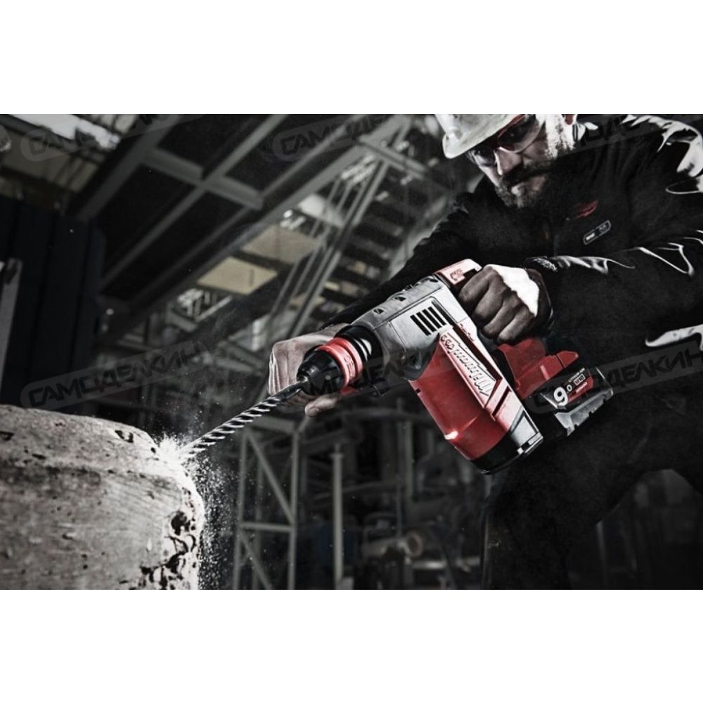 Аккумуляторный перфоратор Milwaukee M18 CHPX-0X, 18 В, 4 Дж, 5000 уд/мин, 1350 об/мин, без АКБ и ЗУ, в кейсе, 4933446830