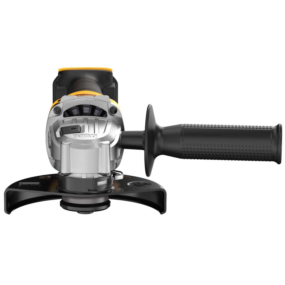 Аккумуляторная угловая шлифмашина DEWALT DCG408NT, 18 В, 125 мм, 9000 об/мин, без АКБ и ЗУ, в кейсе TSTAK (DCG408NT-XJ)