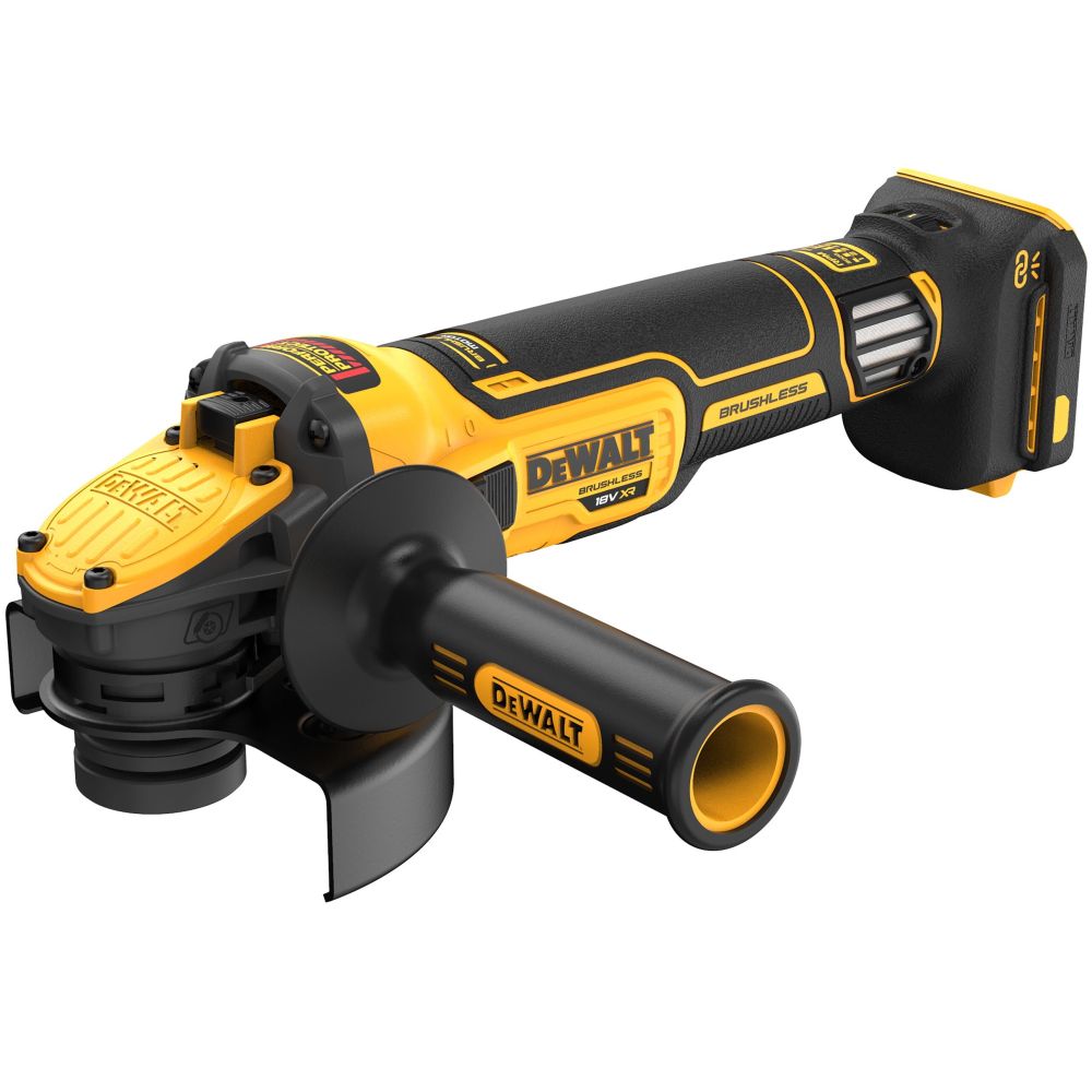 Аккумуляторная угловая шлифмашина DEWALT DCG409VSN, 18/54 В, 125 мм, 9000 об/мин, без АКБ и ЗУ (DCG409VSN-XJ)
