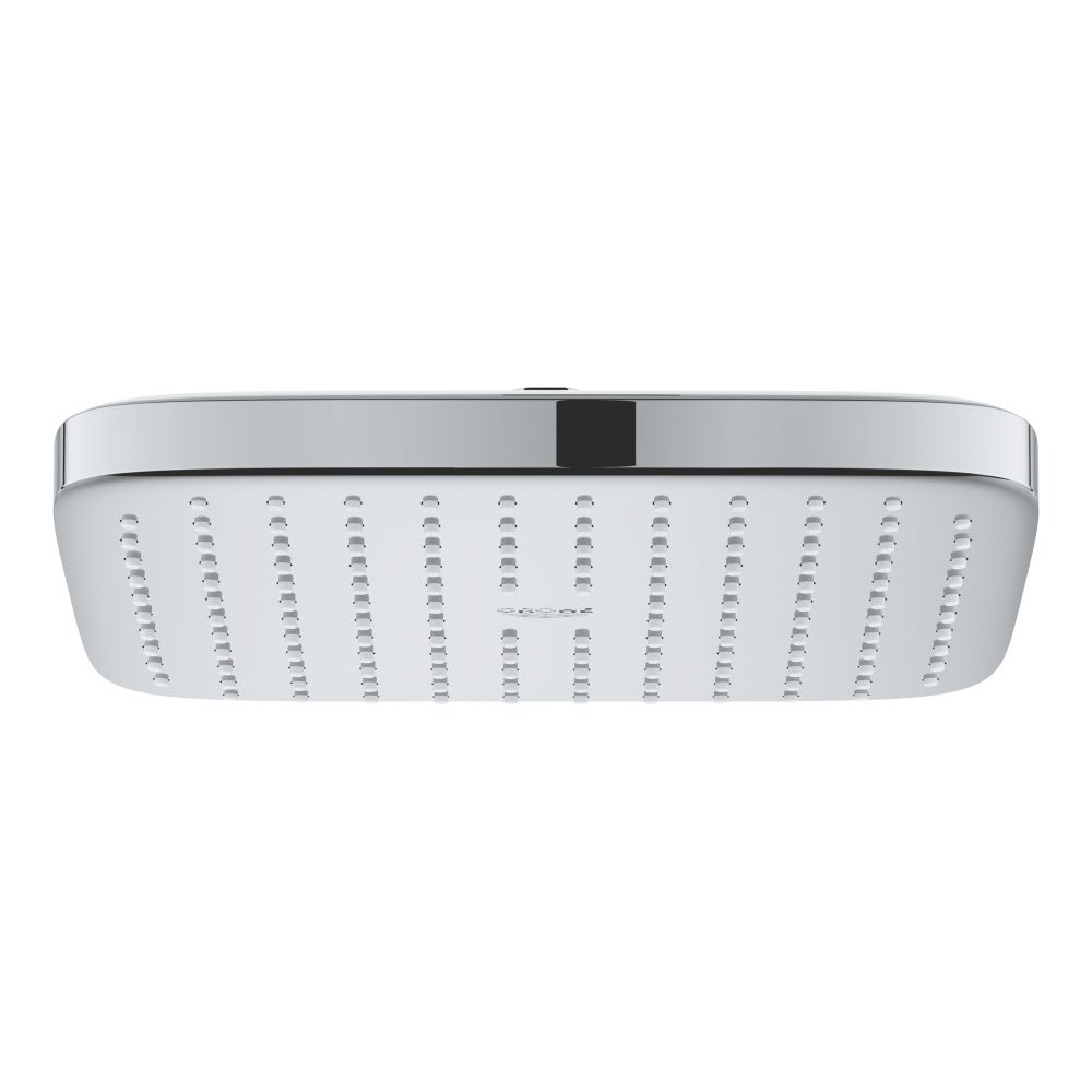 Верхний душ GROHE Tempesta Cube 250, 9,5 л/мин, 1 режим, хром/белый (26685000)