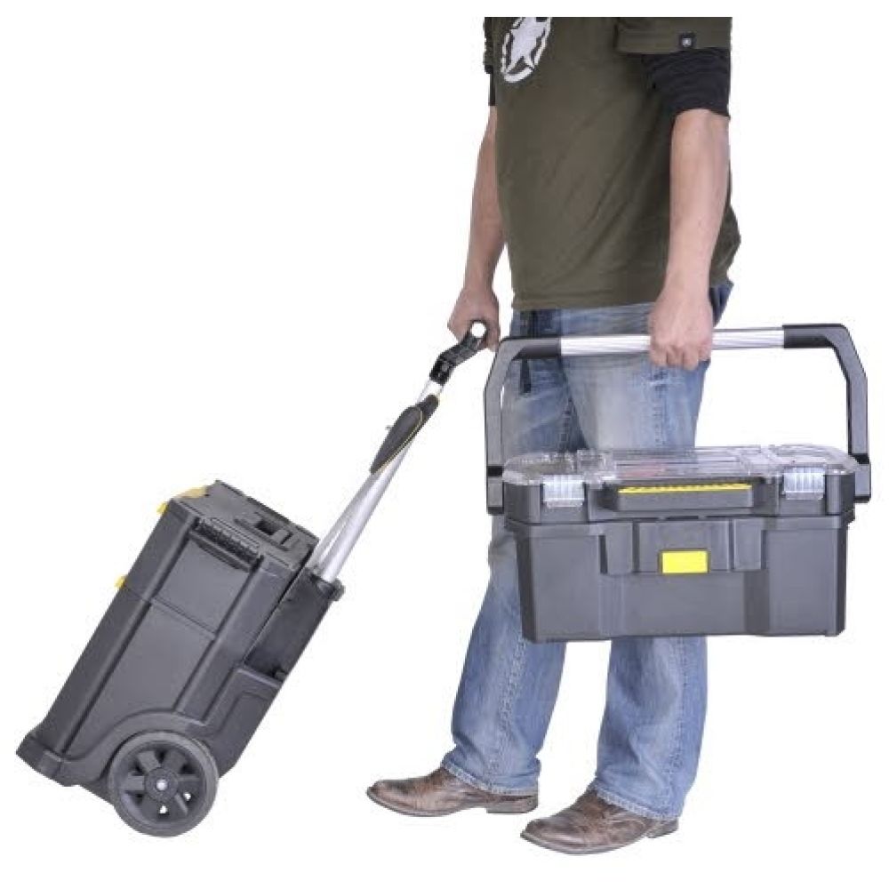 Ящик с колесами модульный 2 в 1 STANLEY STST1-79231