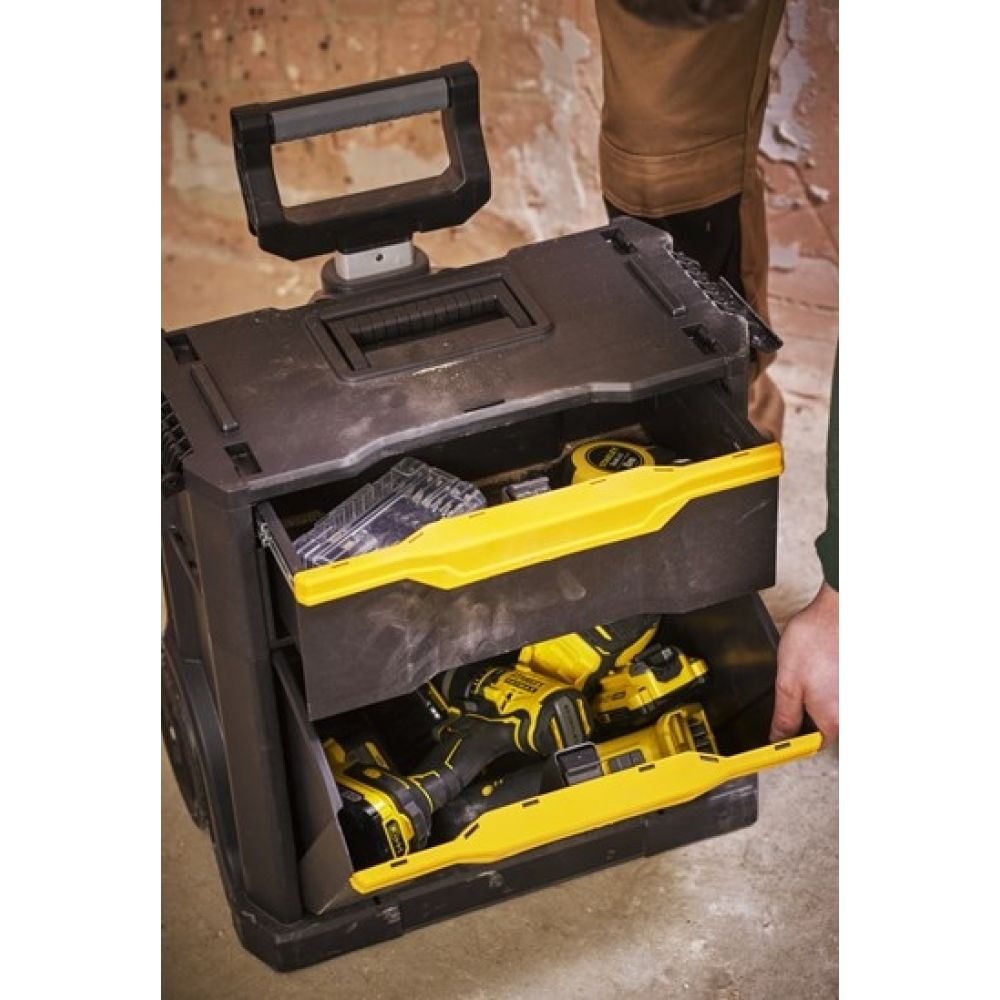 Ящик с колесами модульный 2 в 1 STANLEY STST1-79231