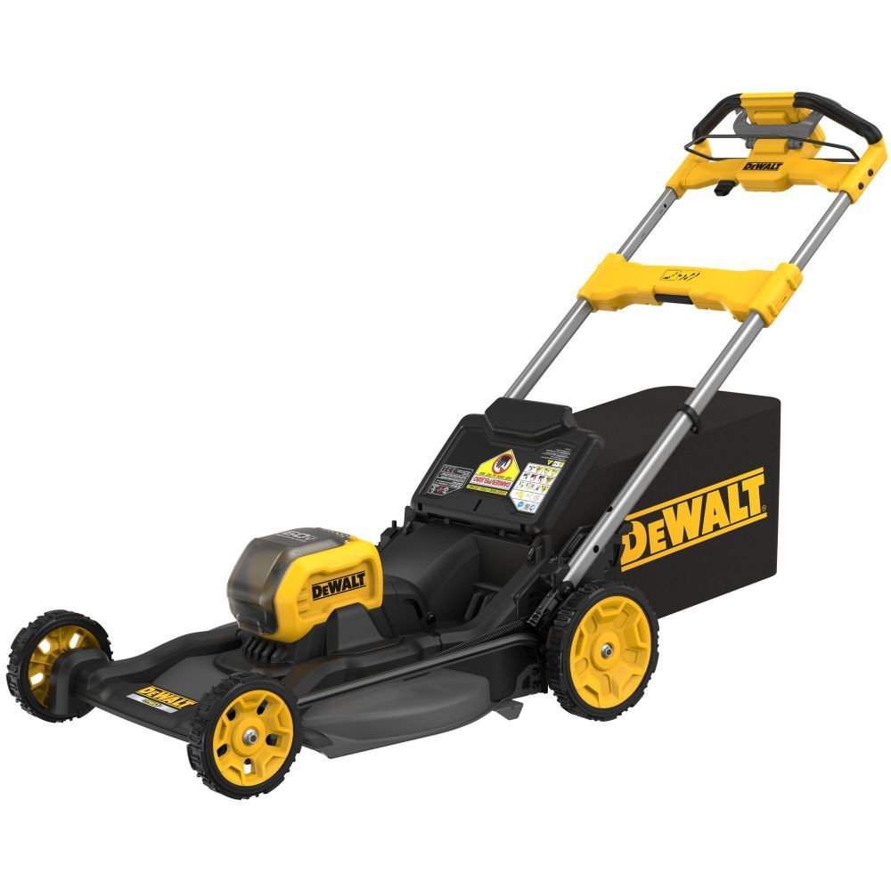 Аккумуляторный набор садовой техники DEWALT, 54 В: газонокосилка DCMWSP550 + триммер DCM571, с АКБ 4 Ач и ЗУ