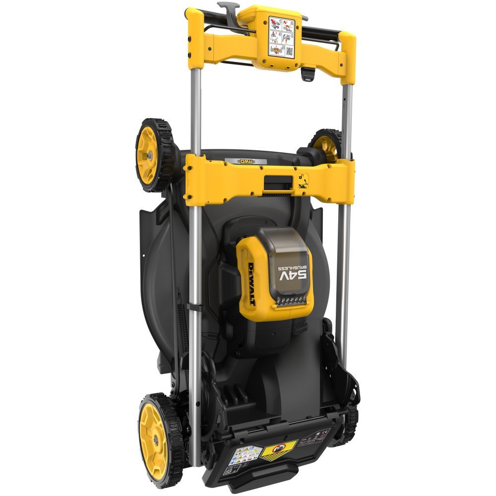 Аккумуляторный набор садовой техники DEWALT, 54 В: газонокосилка DCMWSP550 + триммер DCM571, с АКБ 4 Ач и ЗУ