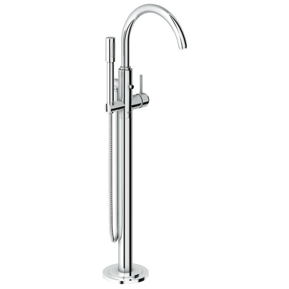 Внешняя часть смесителя для ванны GROHE Atrio напольного монтажа, хром (32653002)