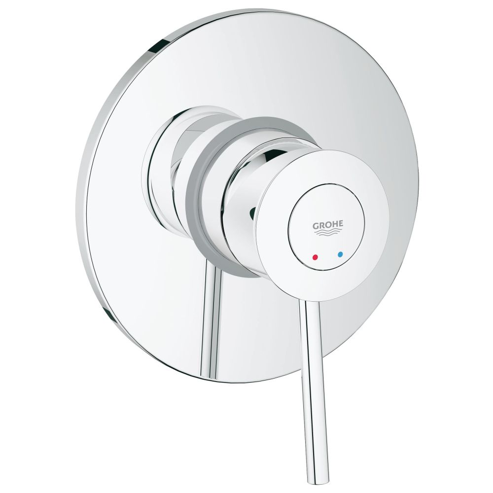 Смеситель для душа GROHE BauClassic в комплекте с монтажной частью, хром (29048000)