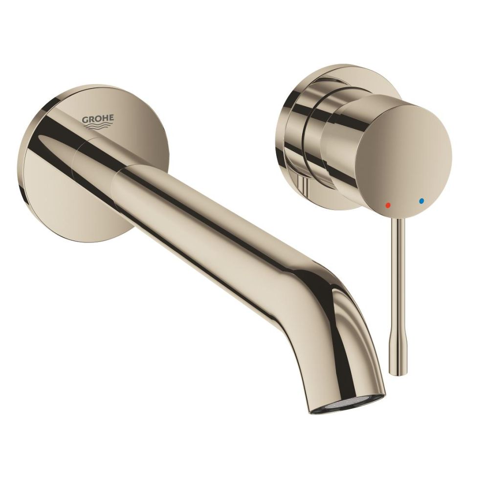 Внешняя часть смесителя для раковины GROHE Essence на 2 отверстия, L-Size, никель глянец (19967BE1)