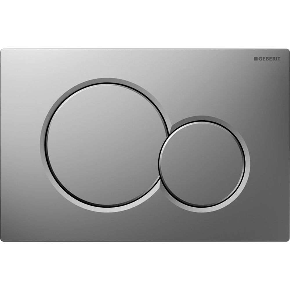 Клавиша смыва Geberit Sigma01, лакированный матовый хром, 115.770.JQ.5