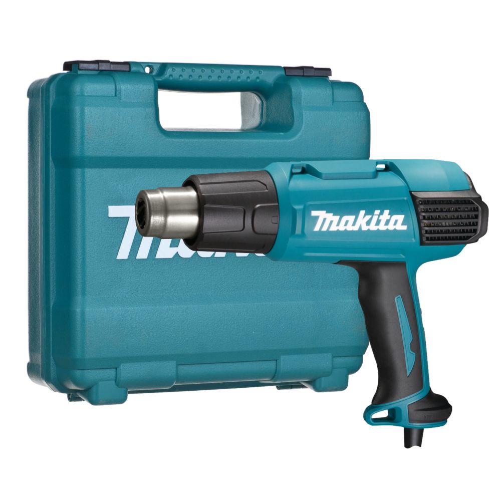 Строительный фен Makita HG6531CK, 2000 Вт, в кейсе