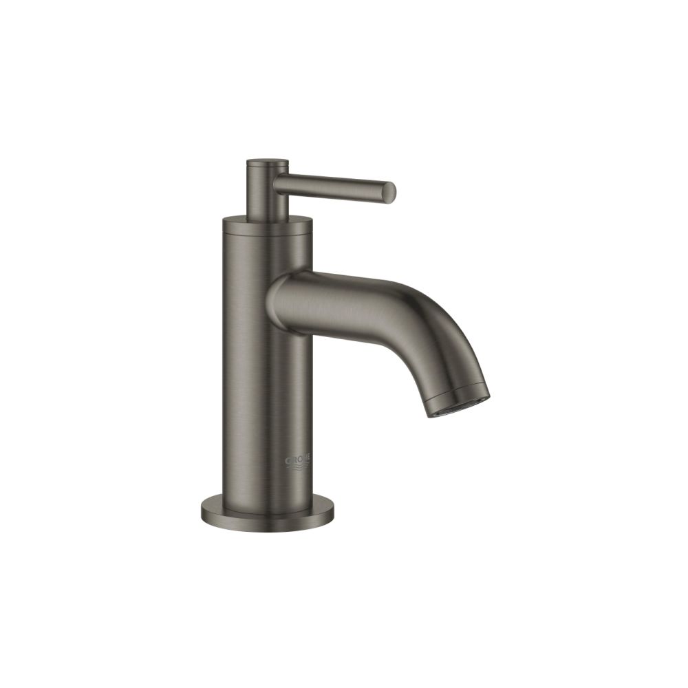 Кран для раковины GROHE Atrio, без функции смешивания, XS-Size, темный графит матовый (20021AL3)