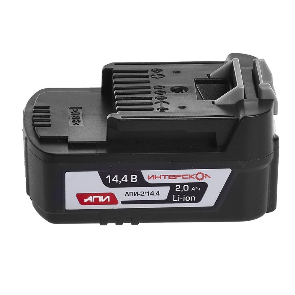 Аккумуляторный слайдерный блок ИНТЕРСКОЛ АПИ-2/14,4, Li-Ion, 14.4 В, 2 Ач, 1 шт. (2400.018)