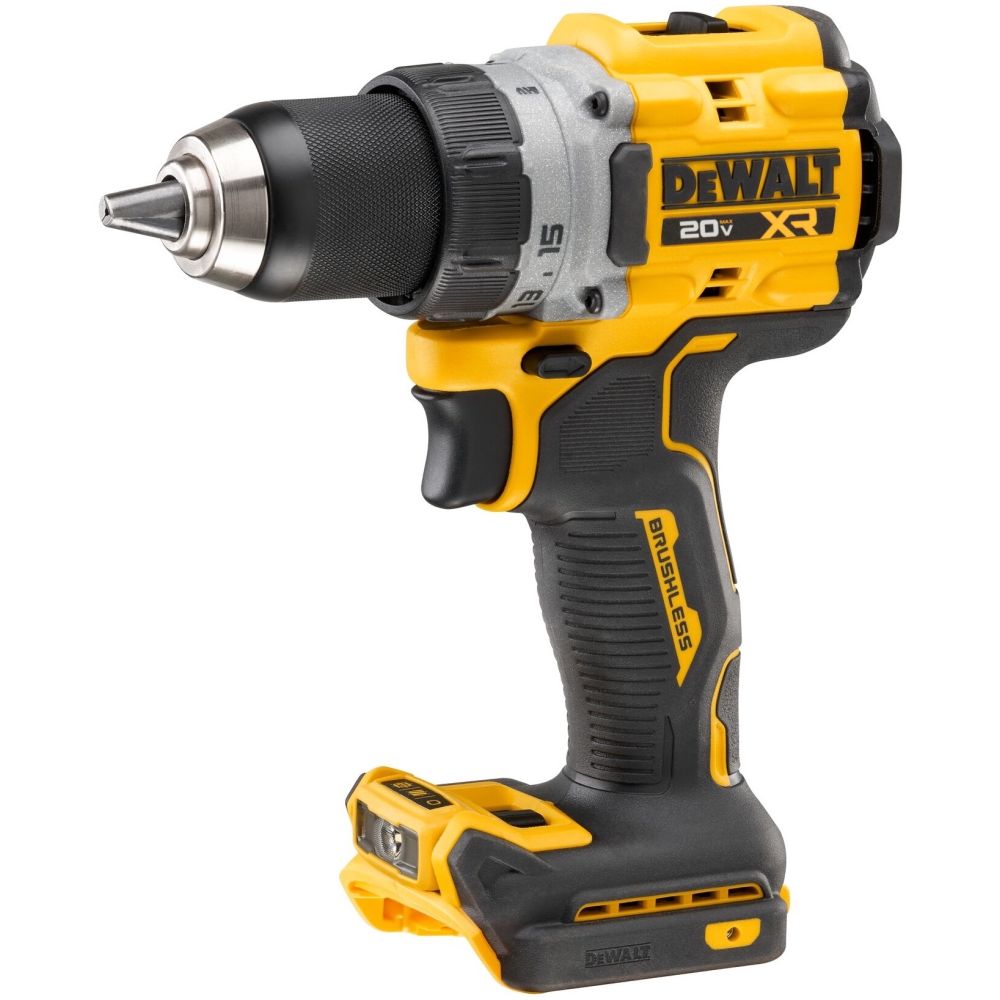 Аккумуляторная дрель-шуруповерт DEWALT DCD800B, 20 В, 2000 об/мин, без АКБ и ЗУ (DCD800B-XJ)