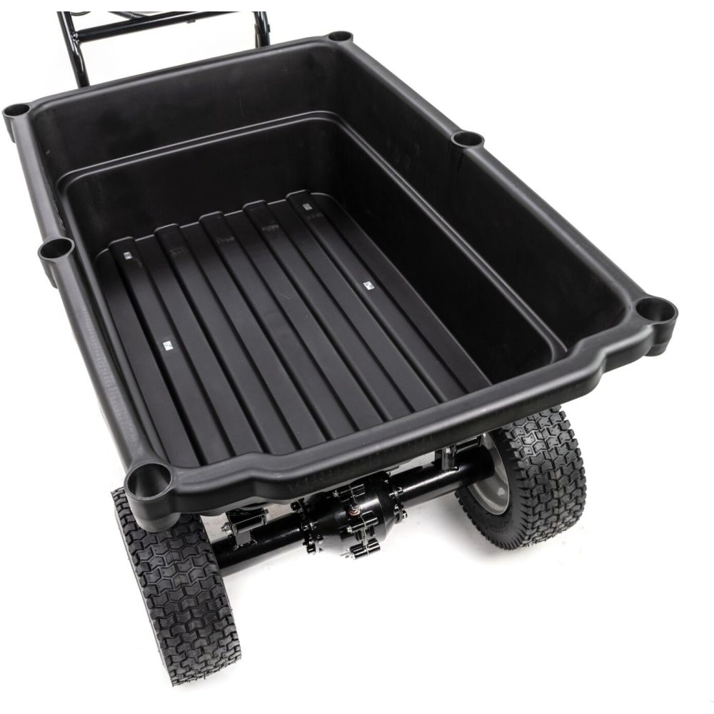 Садовая тележка самоходная Greenworks, 82V, 106 л, без АКБ и ЗУ, 7400607