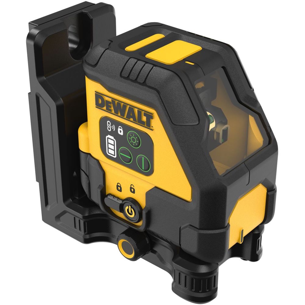 Аккумуляторный лазерный нивелир DEWALT DCLE14201GB, зеленый луч, 45 м, со встроенной АКБ, в чехле (DCLE14201GB-XJ)