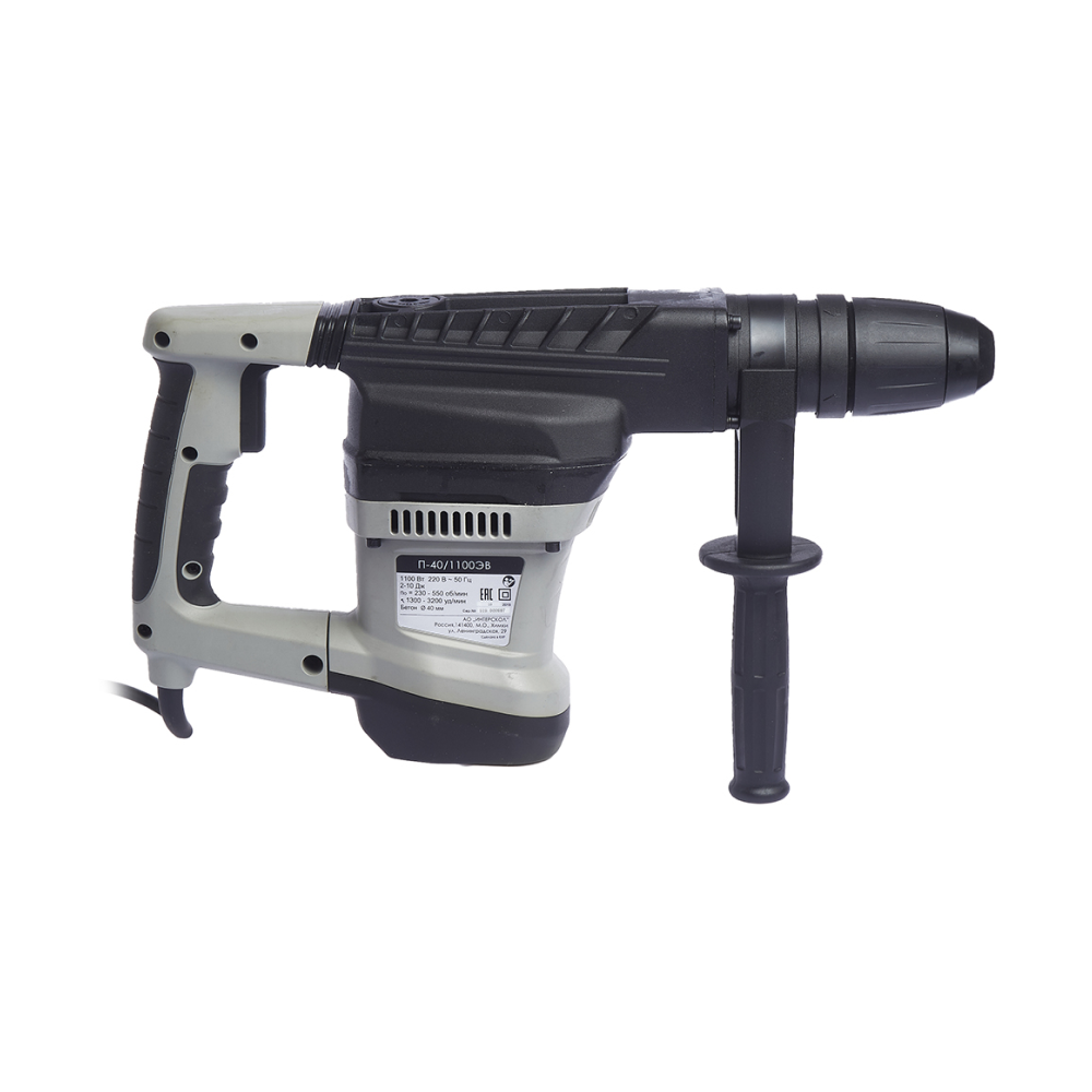 Перфоратор ИНТЕРСКОЛ П-40/1100ЭВ, 1100 Вт, 10 Дж, 3200 уд/мин (519.0.0.00)