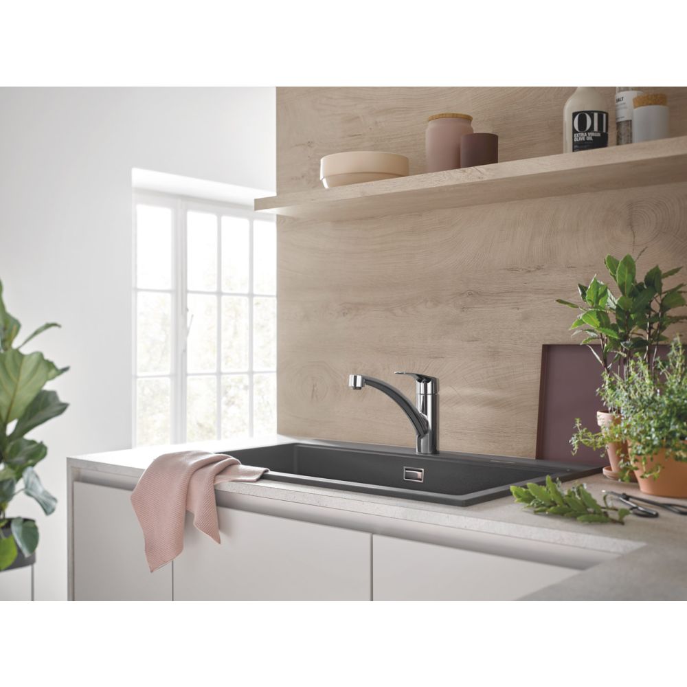 Смеситель для кухни GROHE Eurosmart, хром (33281003)